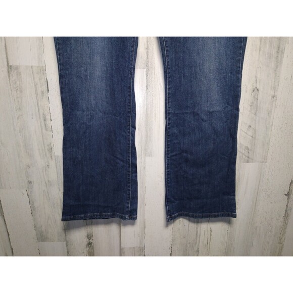 Levi's 545 Jeans Womens 16M Low Boot Cut Regular Fit Dark Wash Blue Cotton Blend - Picture 2 of 10